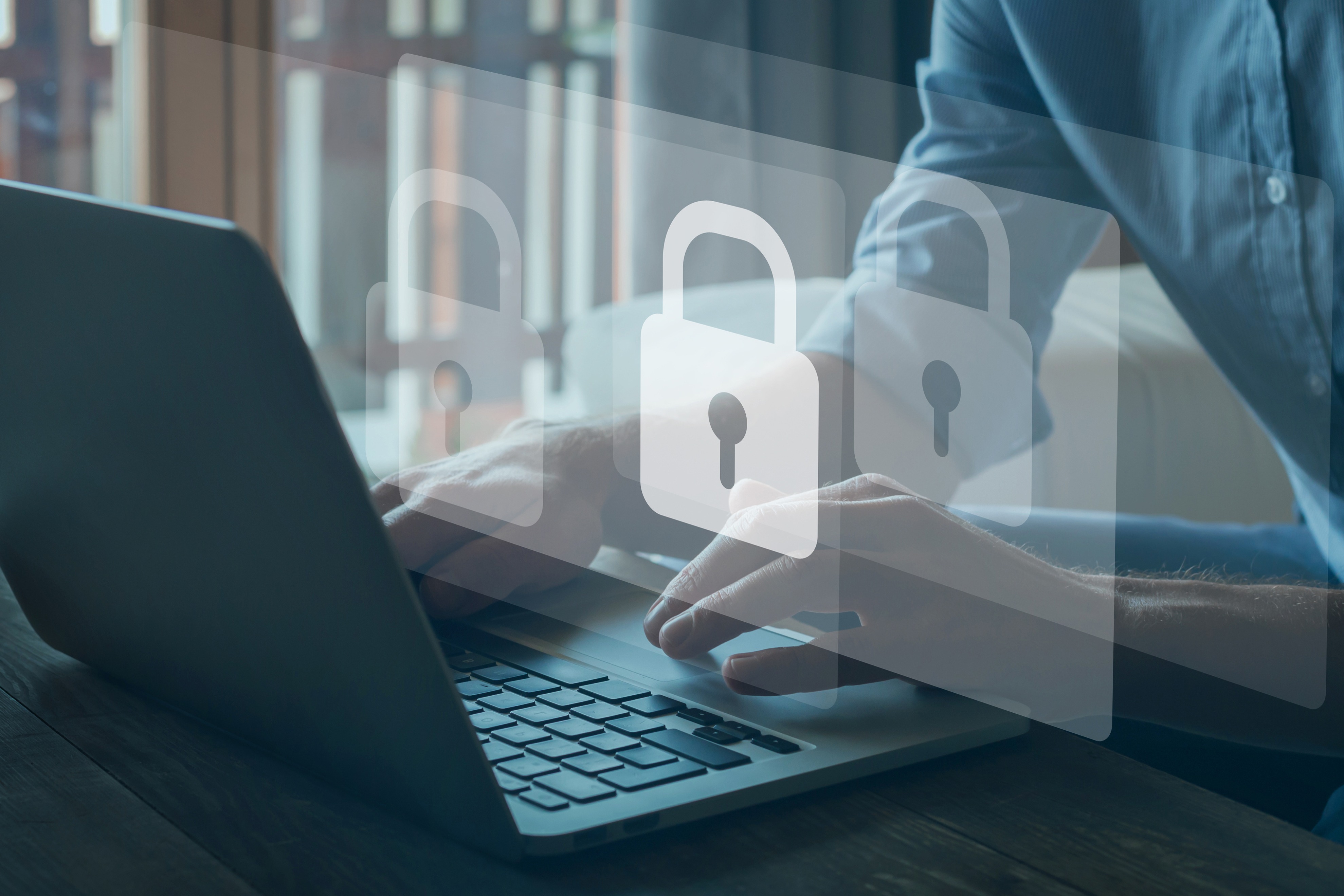 cyber security concept, data protection and secured internet access, cybersecurity