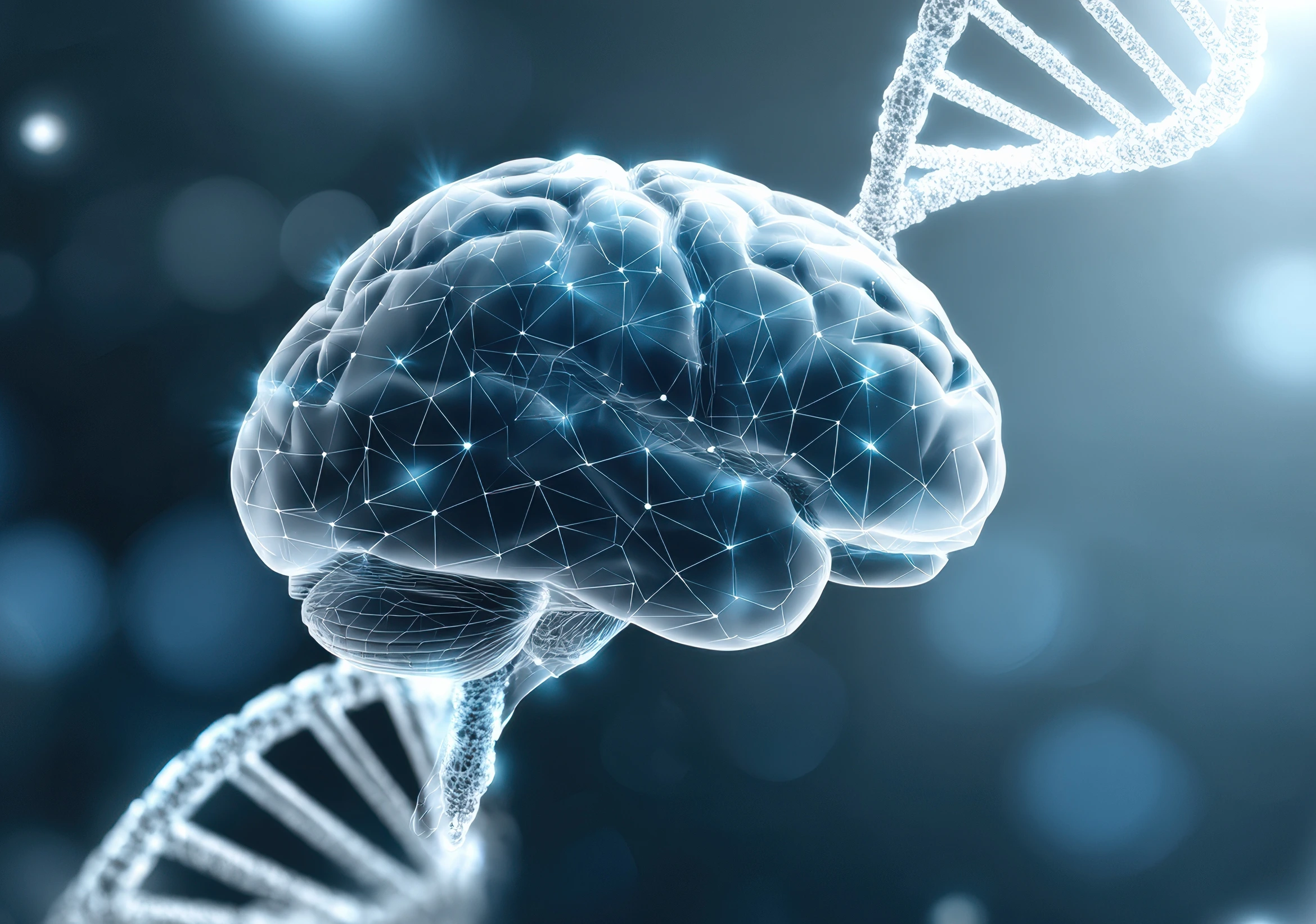 Diagram of neural circuits in the brain through which active ingredients influence food intake and energy balance.
