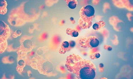 Cancer cells- 3d illustration