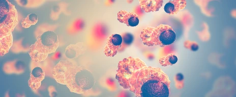 Cancer cells- 3d illustration