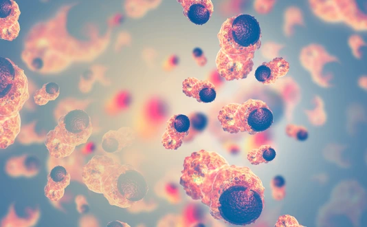 Cancer cells- 3d illustration