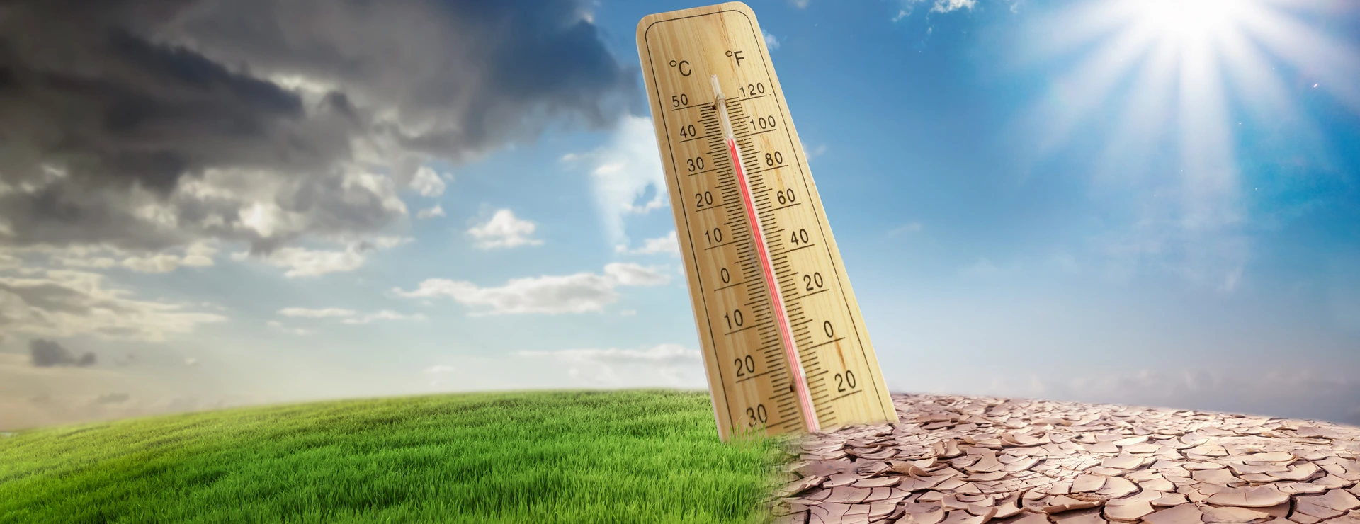 The climate is changing, followed by drought, crop failures and poverty.