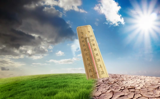 The climate is changing, followed by drought, crop failures and poverty.