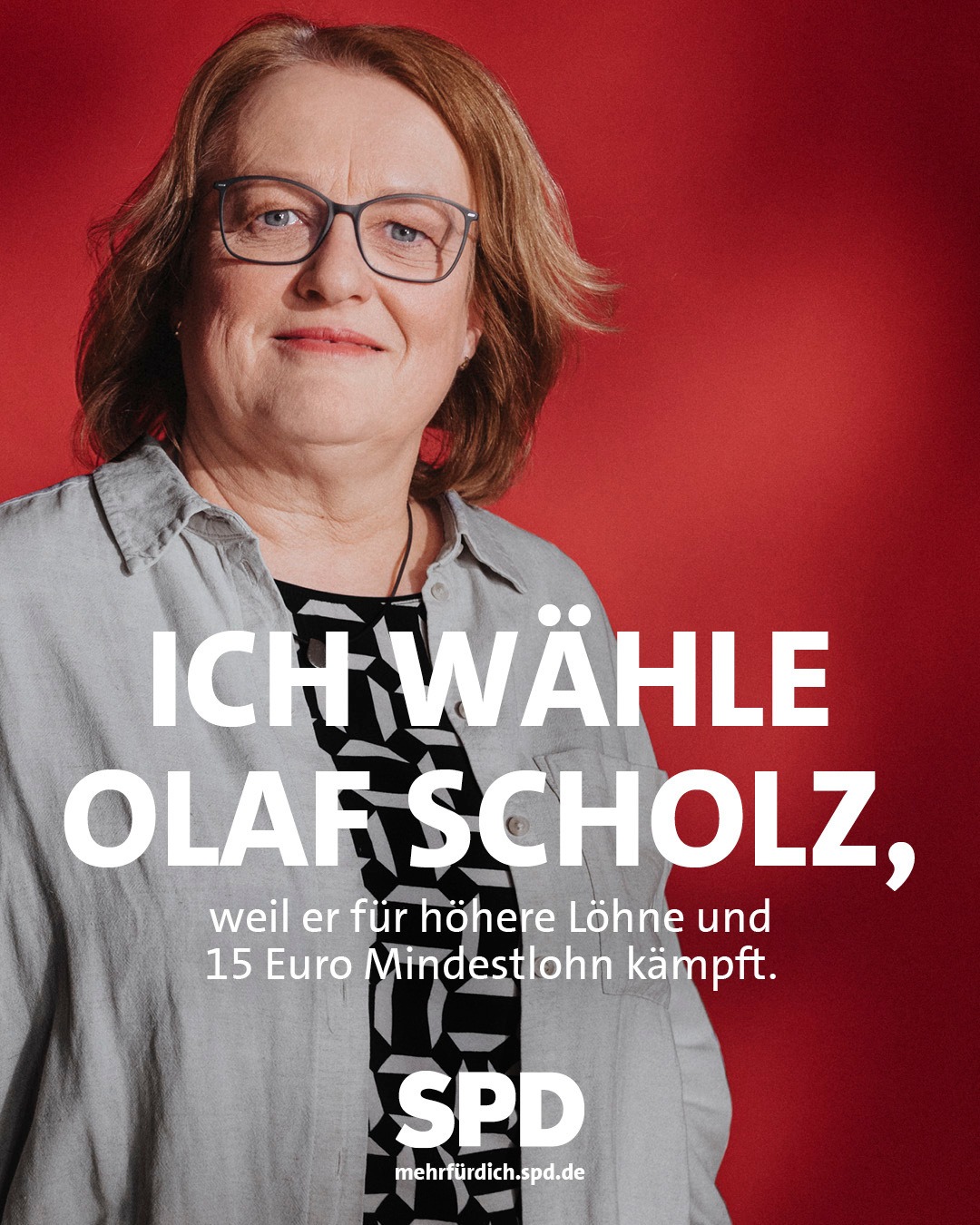 „Ich wähle Olaf Scholz, weil … Löhne