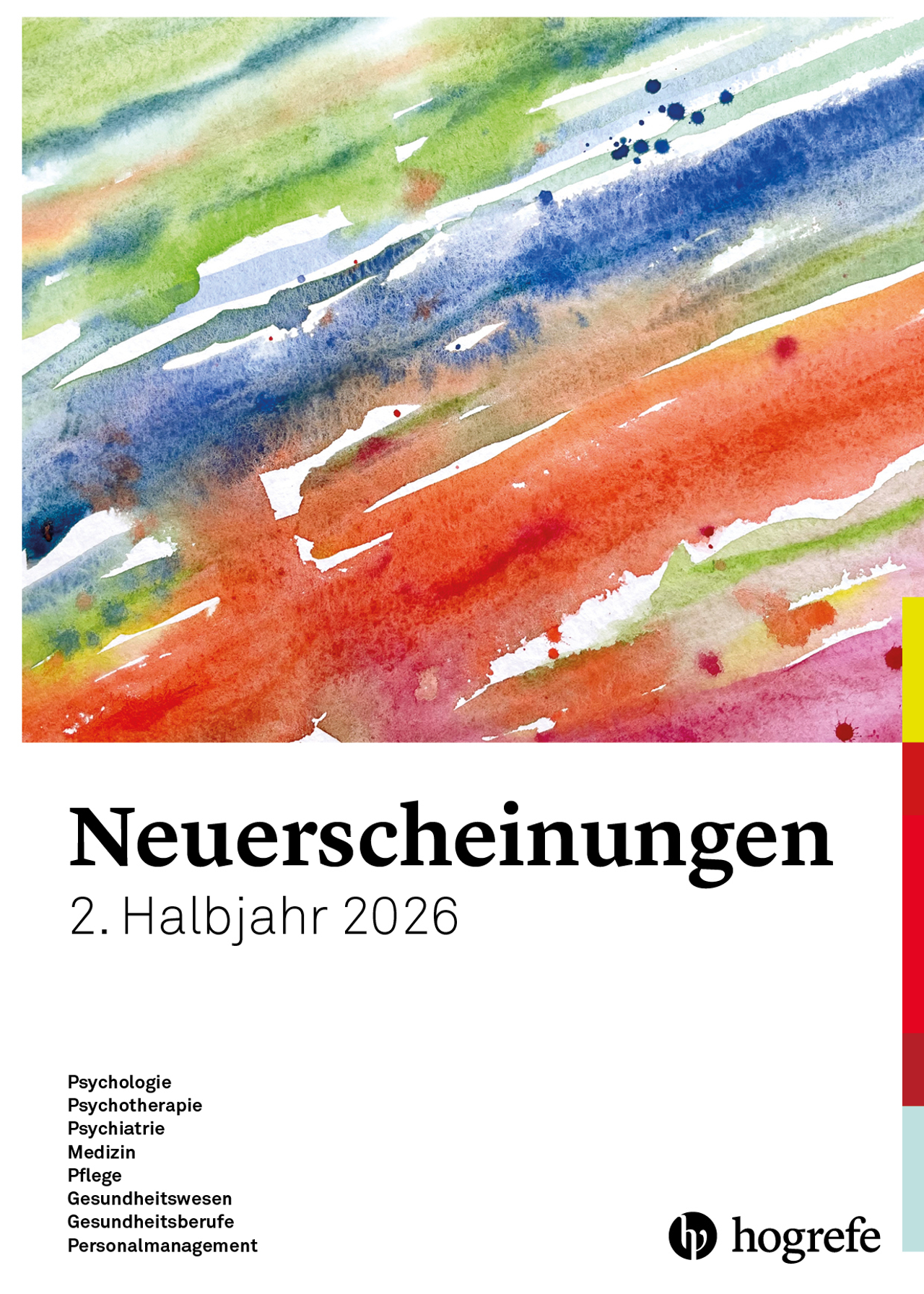 Cover des Prospekts "Neuerscheinungen 2. Halbjahr 2026"