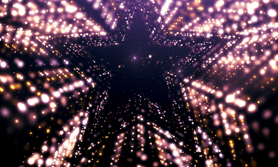 Gold Star Awards Luxury Background
