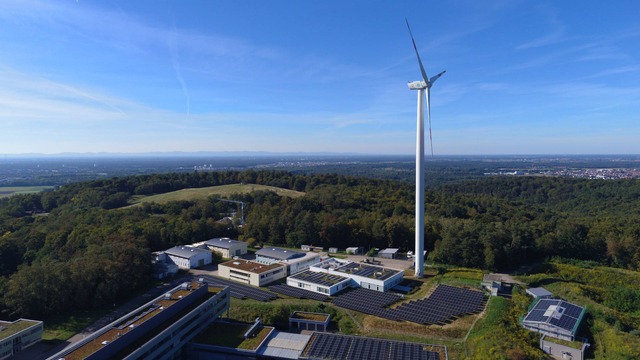 Hybrid Facility with Wind, Solar and Storage Systems