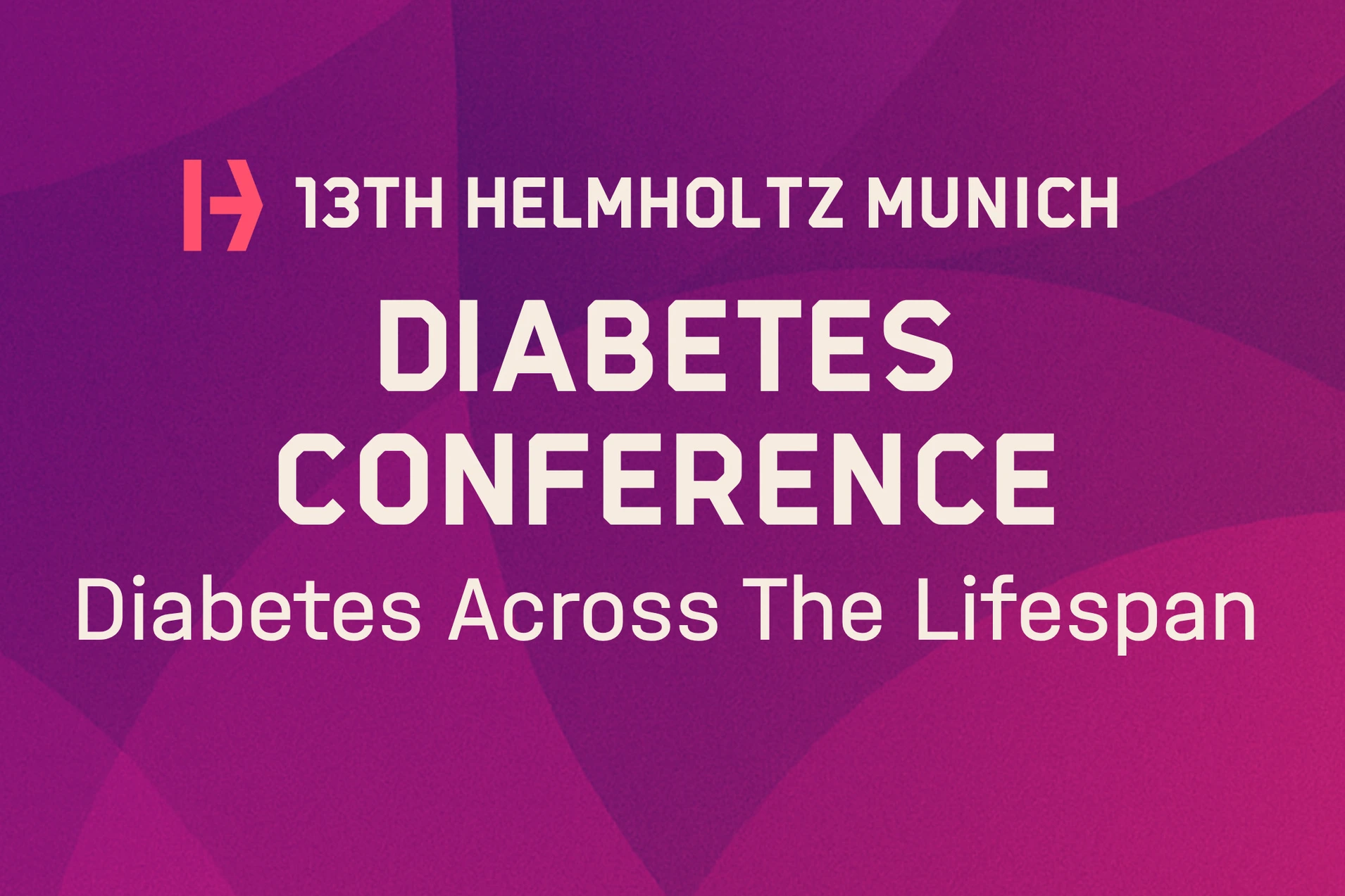 Banner 13. Diabetes Konferenz für Homepage der Konferenz