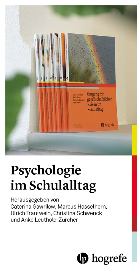 Coverbild des Prospekts "Psychologie im Schulalltag"