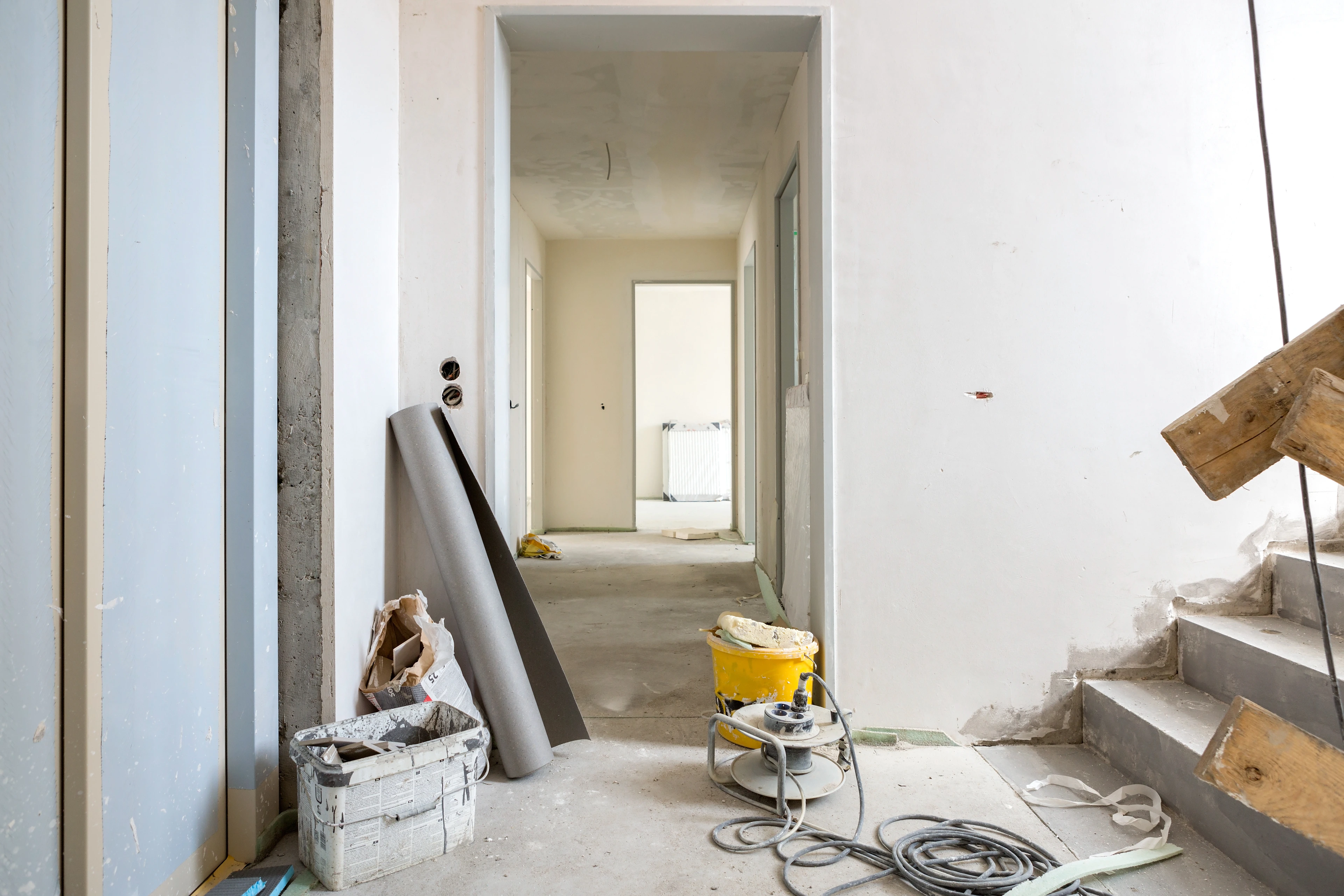 Baumaterialien beim Renovieren können eine Allergie auslösen