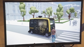 Fahrerloses Robo-Taxi CUbE (Englisch mit deutschen Untertiteln)