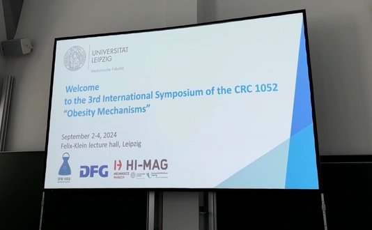 Begrüßungspräsentation des 3. Internationalen SFB-Symposiums