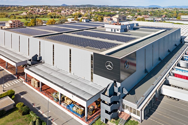 Supporting Mercedes-Benz Italia’s CO2 reduction goals