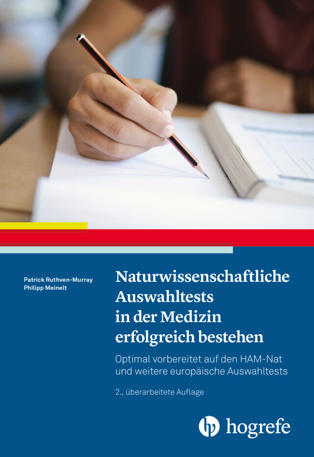 Coverbild des Titels Naturwissenschaftliche Auswahltests in der Medizin erfolgreich bestehen