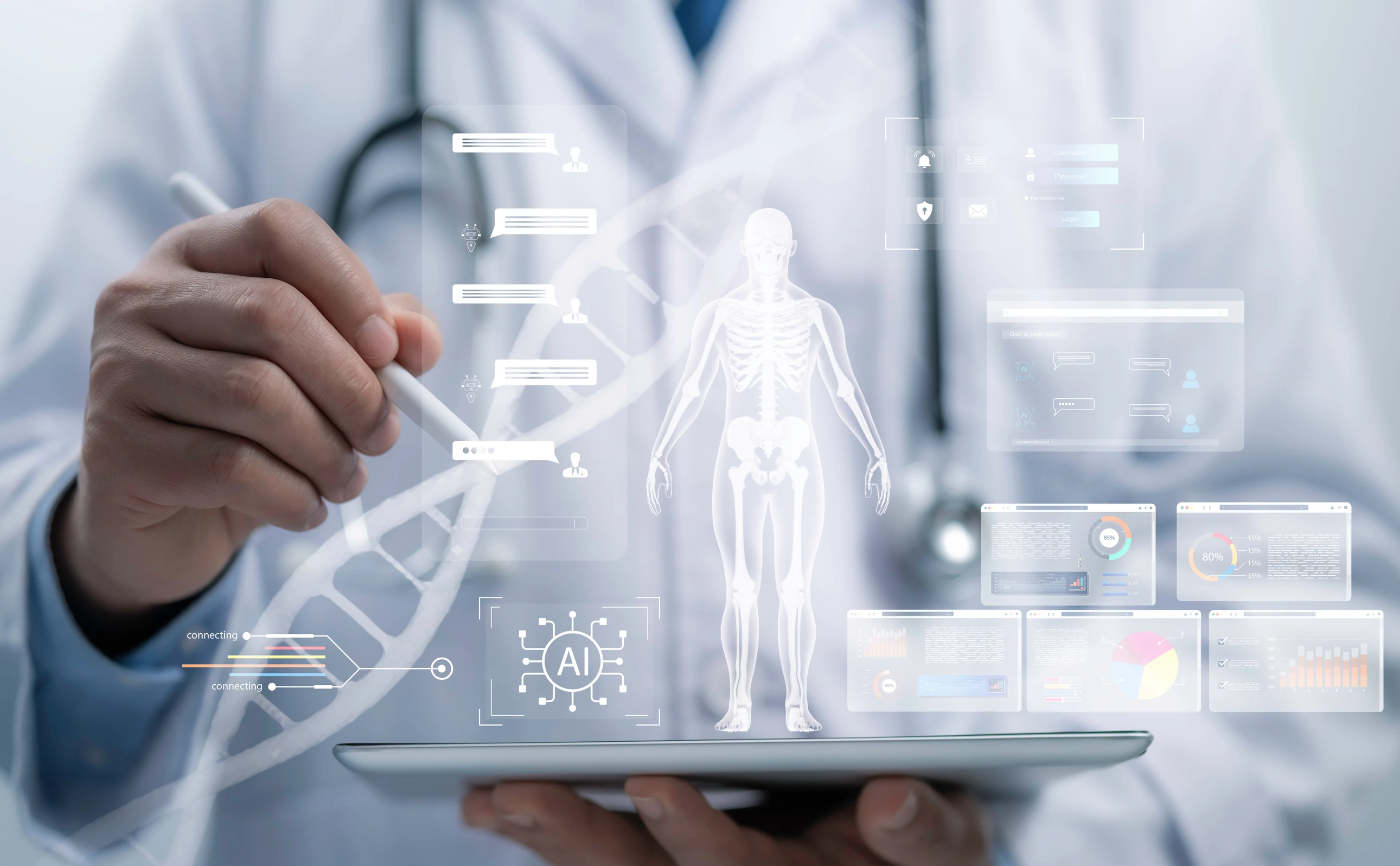 Gesundheitsprävention mit KI und Biotechnologie