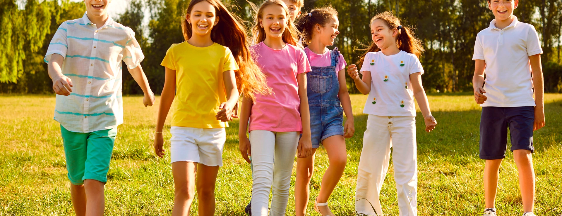 Children outdoors