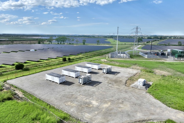 Arrenden för batterilager