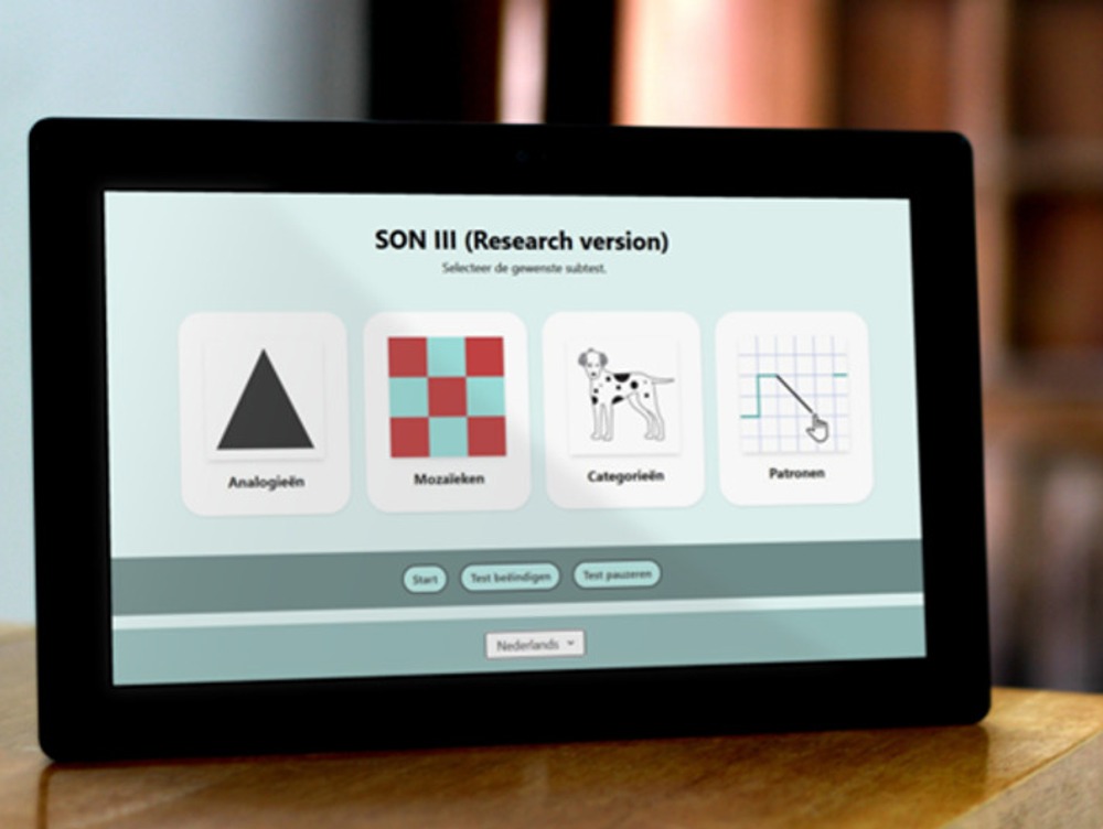 SON-III subtest menu
