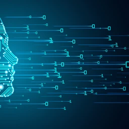 Big data and artificial intelligence concept.