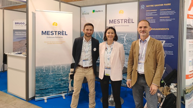 Mestrèl, le projet éolien flottant en Méditerranée