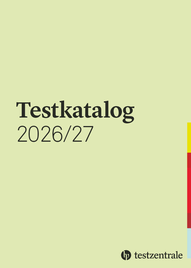 Cover des Testkatalogs 2026/27