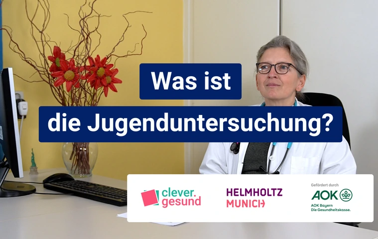 Screenshot zum Video über Jugenduntersuchung