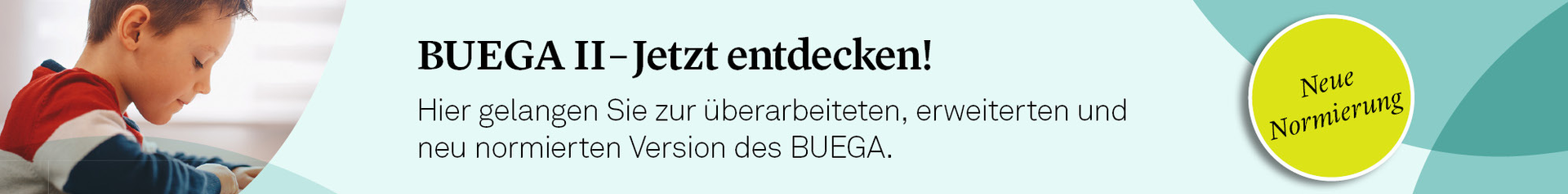 Hinweis auf Neuauflage BUEGA-II