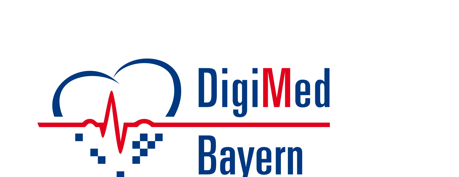 Logo DigiMed Bayern (Variante auf Weiß)