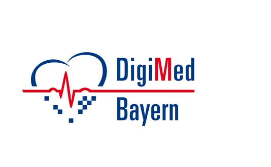 Logo DigiMed Bayern (Variante auf Weiß)