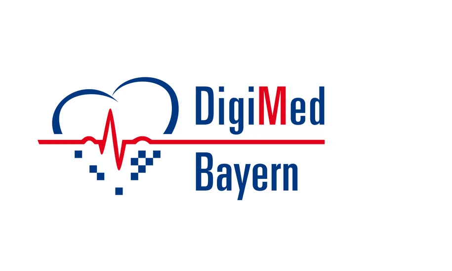 Logo DigiMed Bayern (Variante auf Weiß)