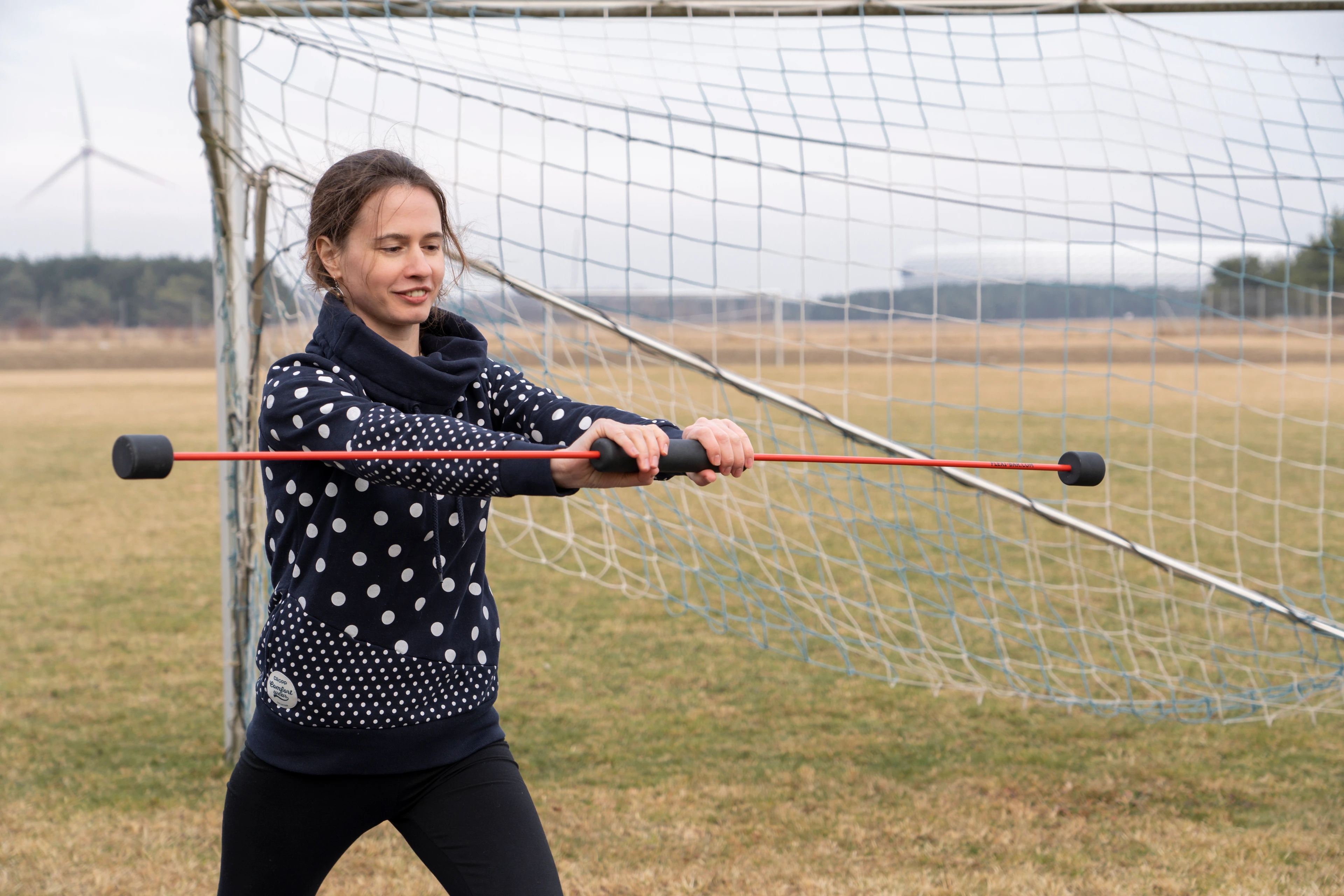 Mitarbeitende macht Sport, Sportplatz, betriebliches Gesundheitsmanagement, aktiv