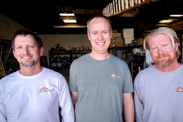 Chad Waits and his Team