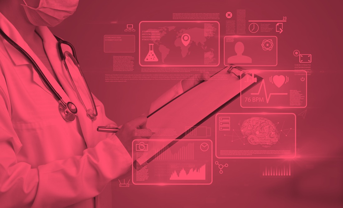 Female doctor with notepad