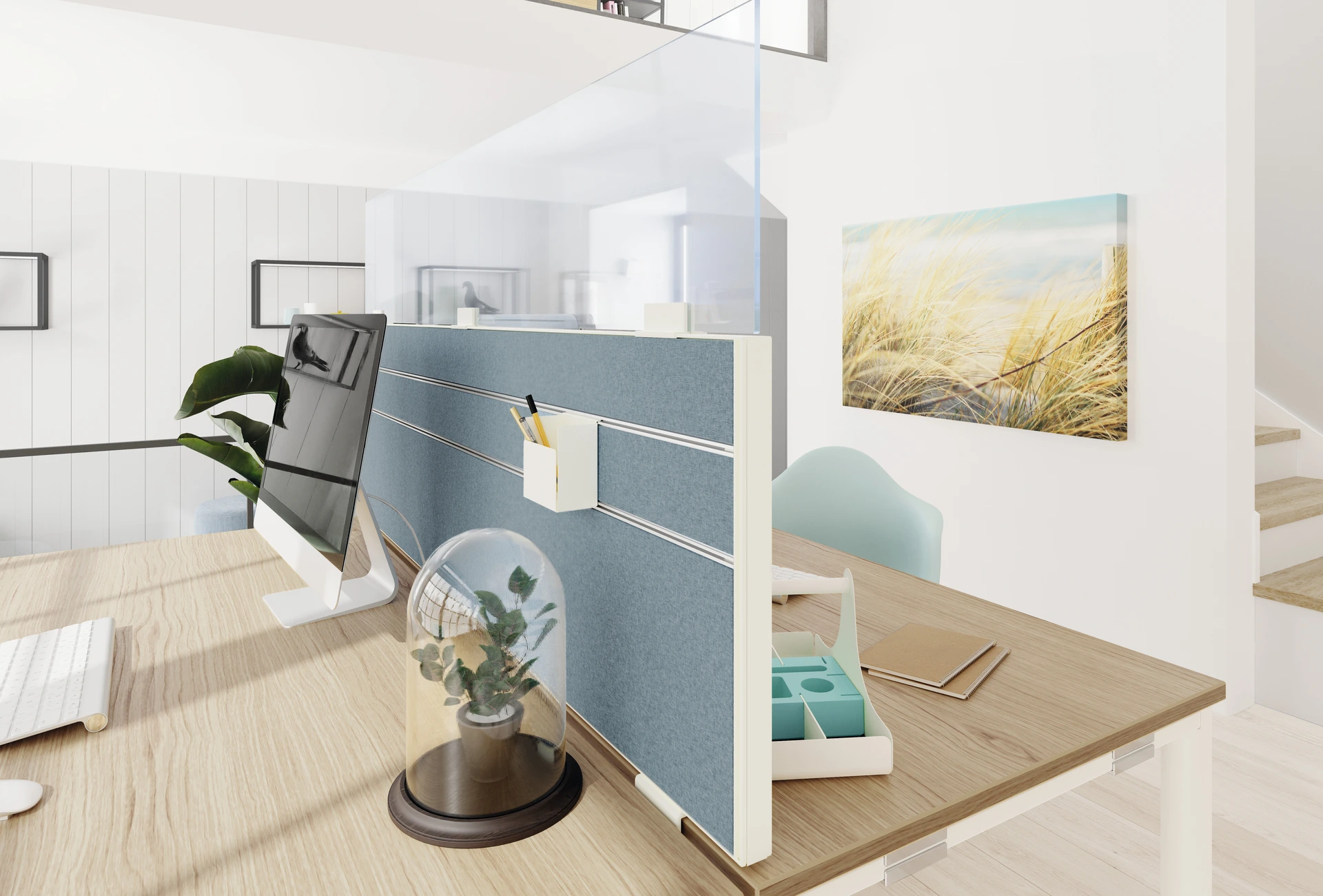 TERIO PLUS Ambiente Tischaufsatz Wandabsorber
