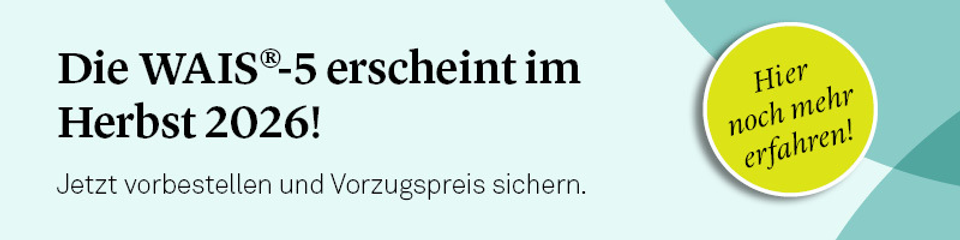 Hinweis auf WAIS-5