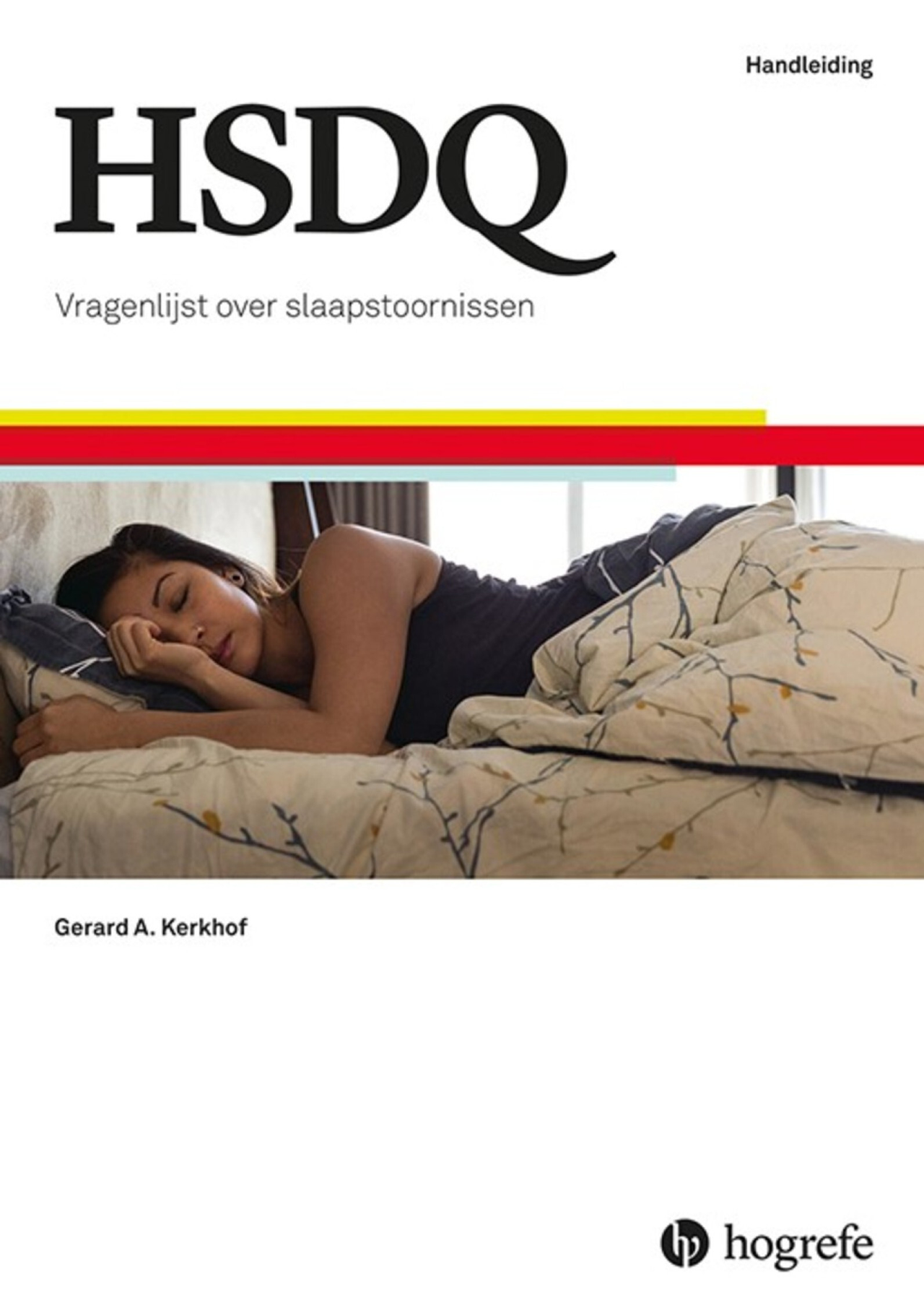Coverfoto van "HSDQ Vragenlijst over slaapstoornissen"