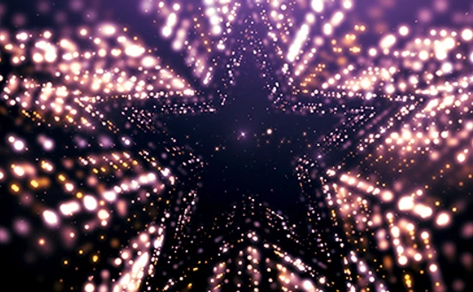 Variante: Gold Star Awards Luxury Background