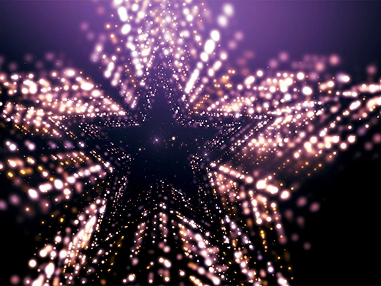 Variante: Gold Star Awards Luxury Background