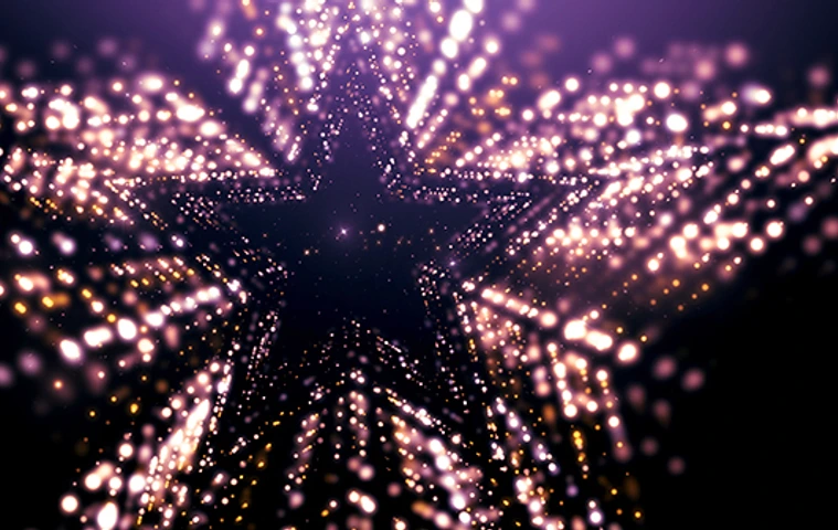 Variante: Gold Star Awards Luxury Background