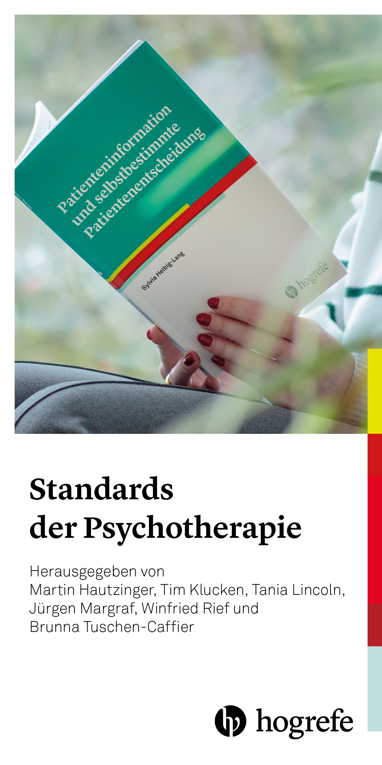 Cover des Prospekts "Standards der Psychotherapie"