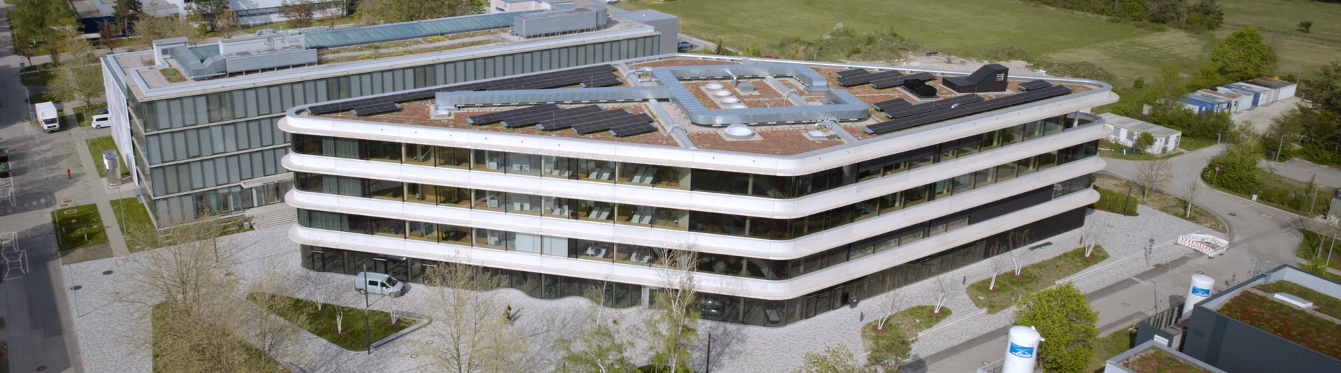 Luftaufnahme Pioneer Campus