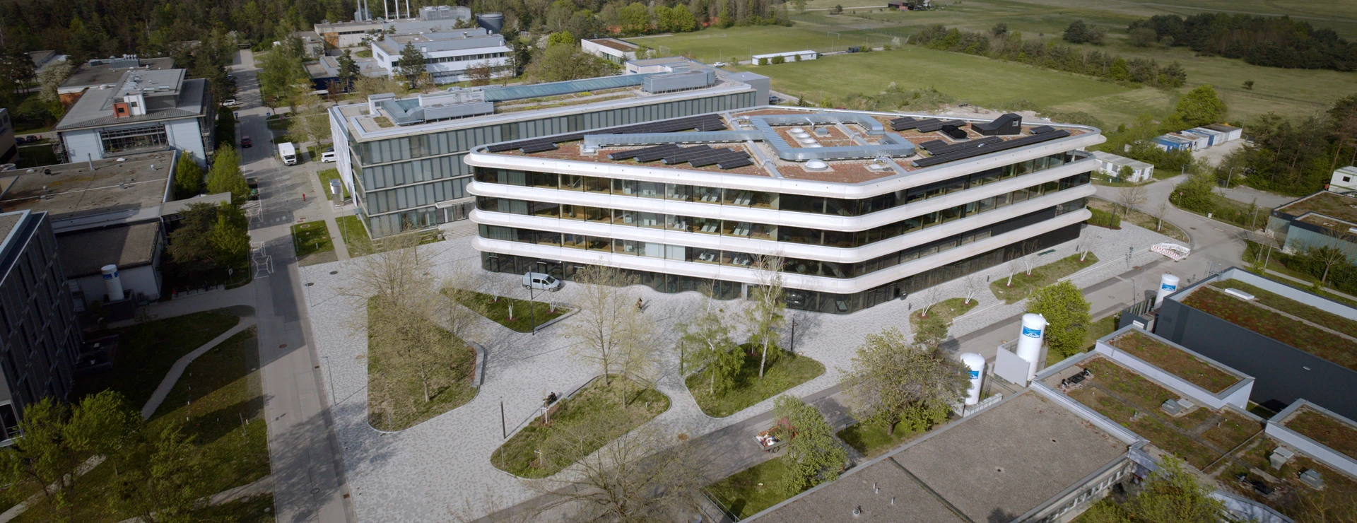 Luftaufnahme Pioneer Campus