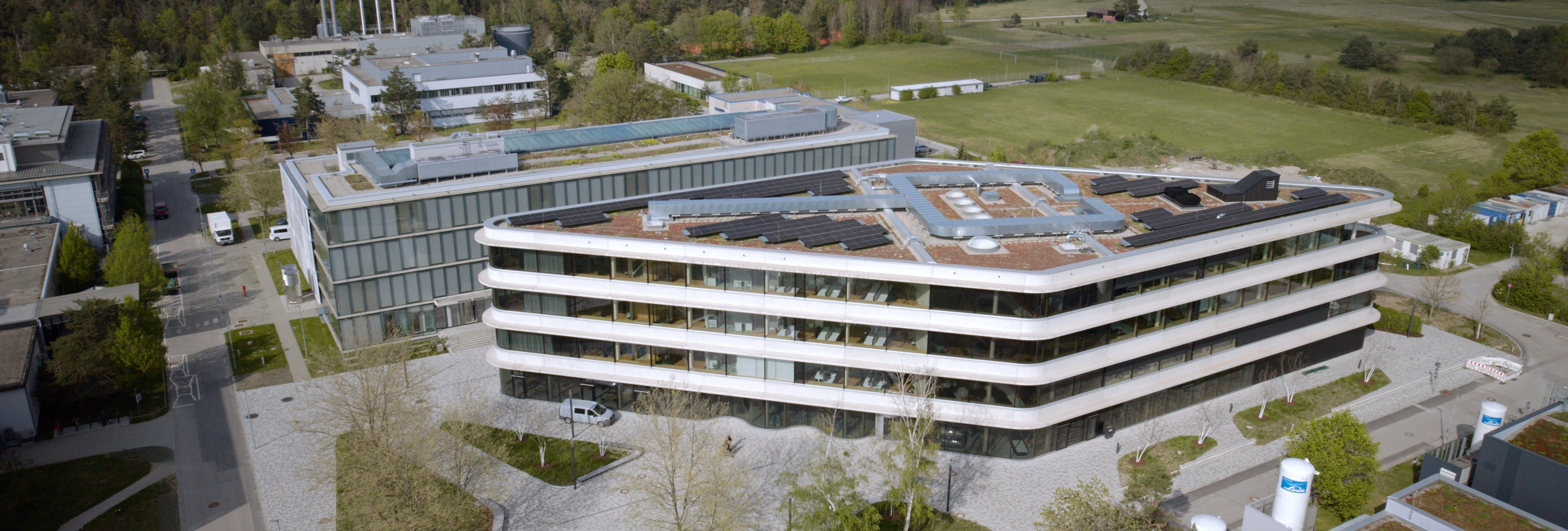 Luftaufnahme Pioneer Campus