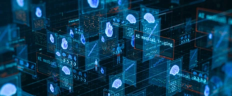 Fictional interface for AI driven healthcare