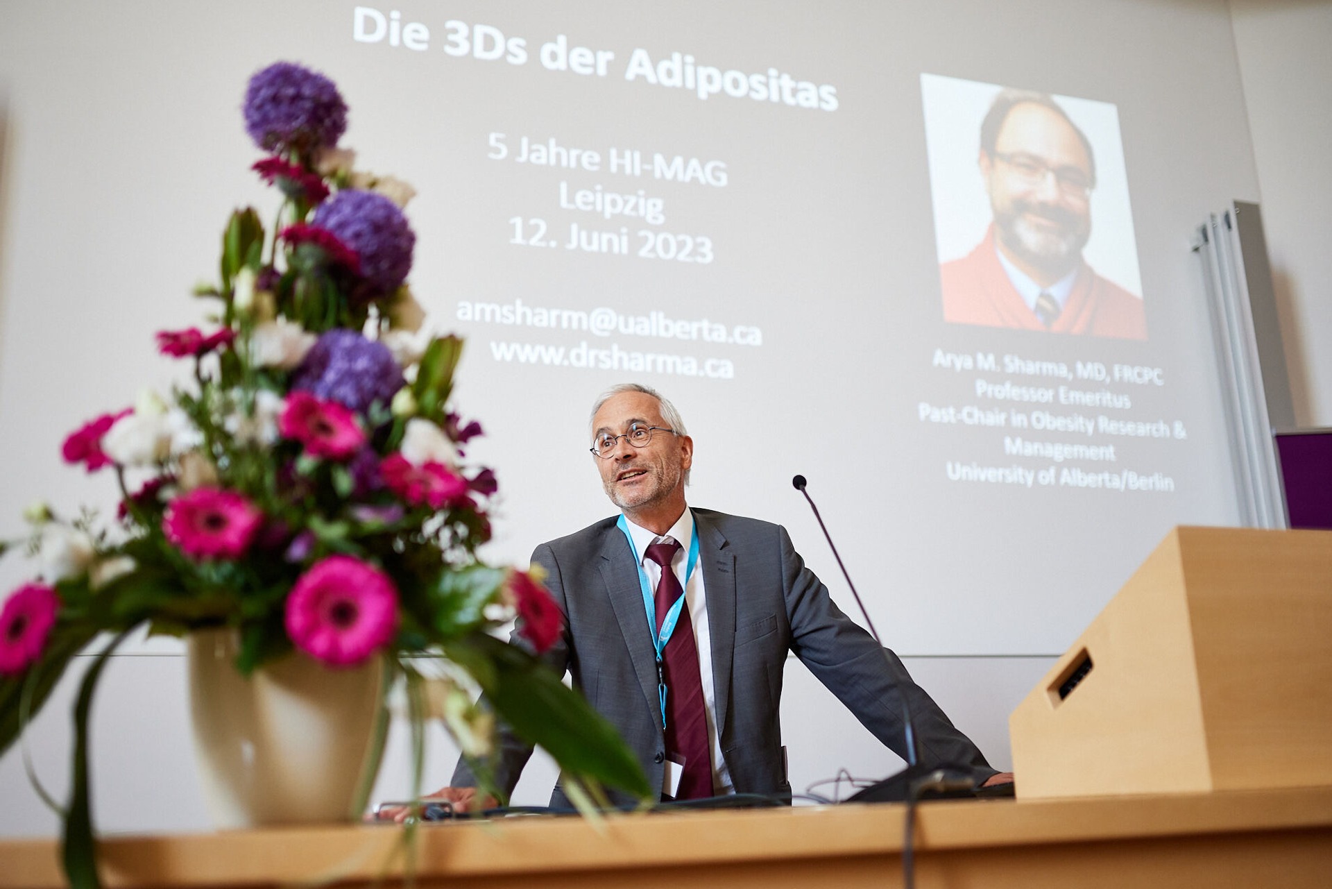 Festkolloquium zum 5-jährigen Bestehen des Helmholtz-Instituts für Metabolismus-, Adipositas und Gefäßforschung - 12.Juni 2023