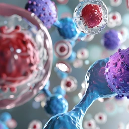 Microscopic View of Cellular Sorting via Flow Cytometry