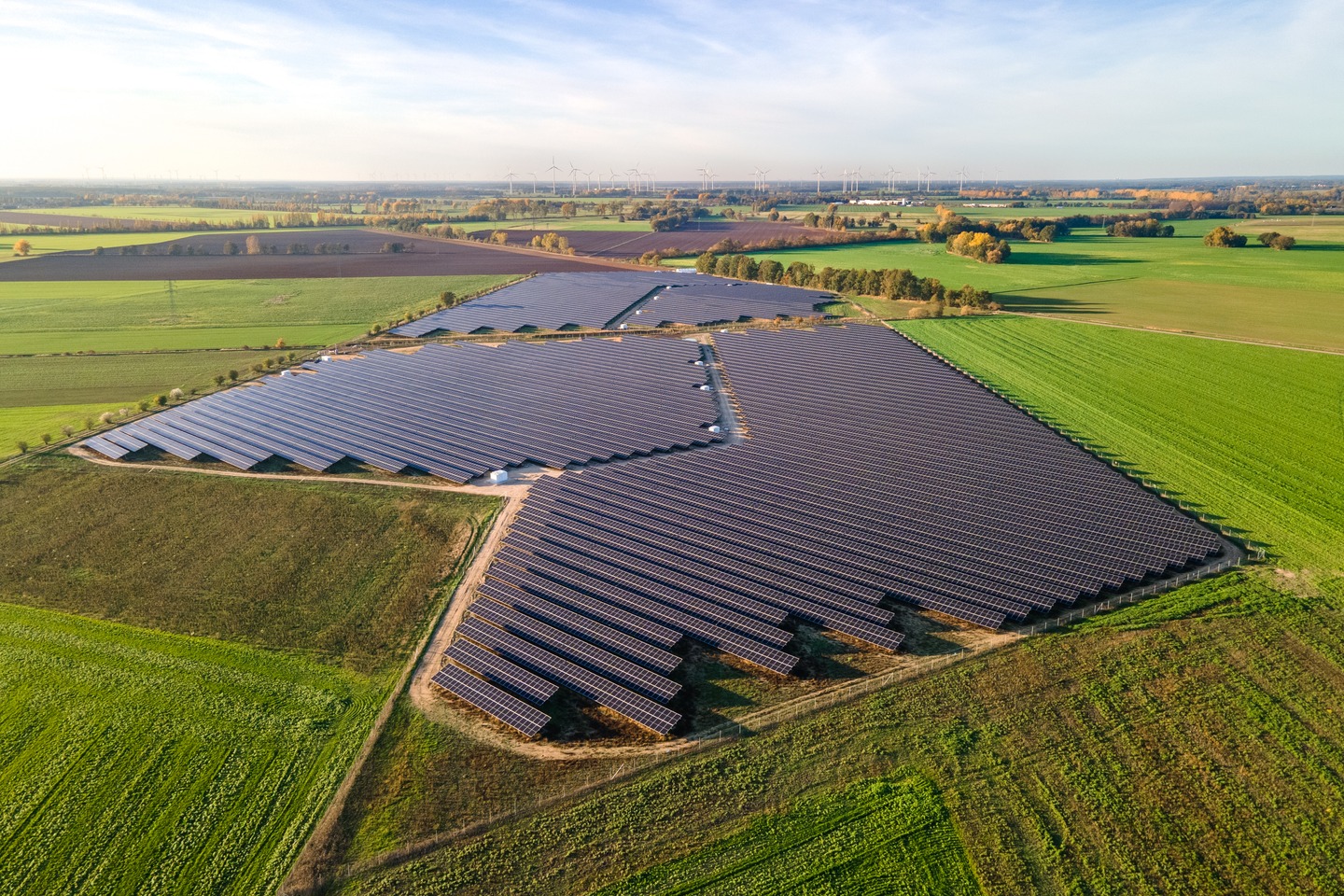 Ground-mounted solar