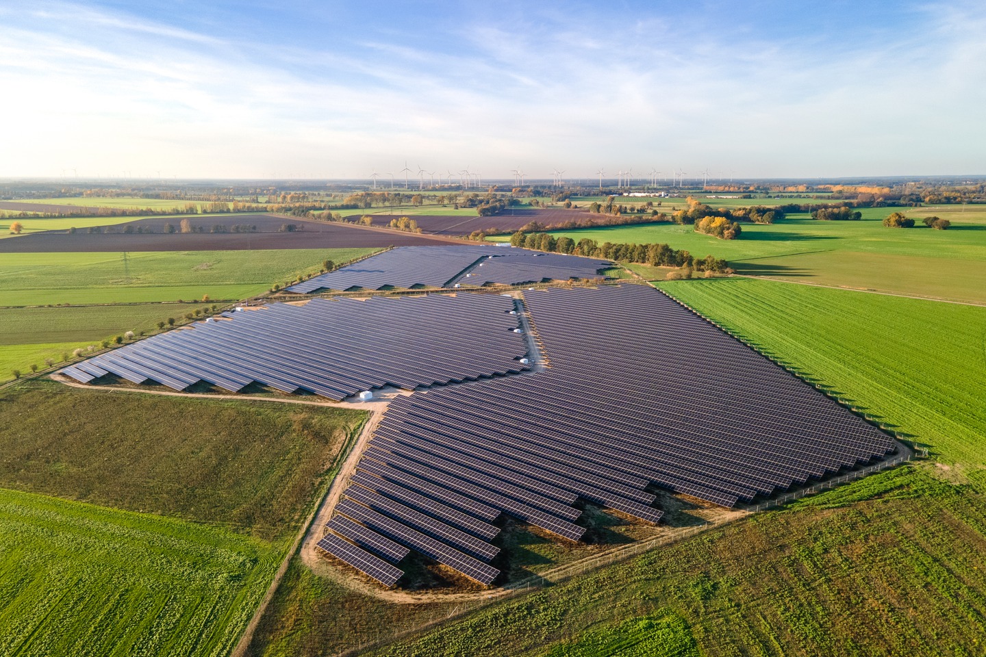 Ground-mounted solar
