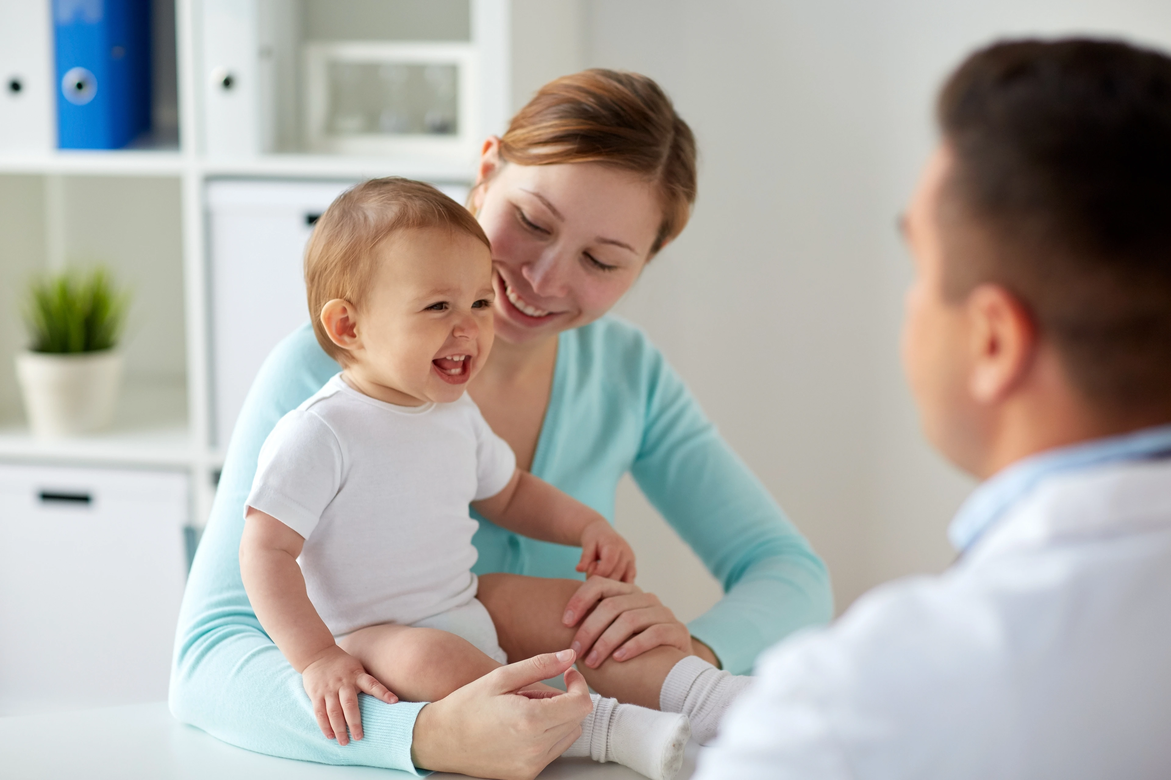 Child with mother in hospital