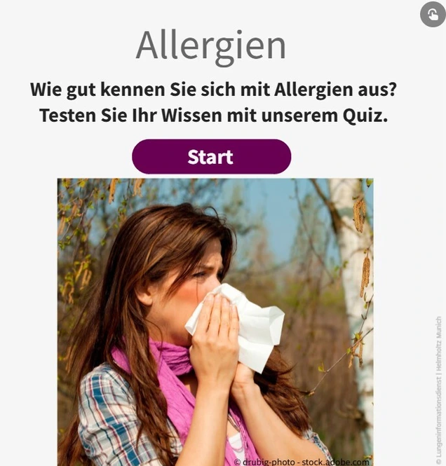Vorschaubild zum Quiz "Allergien"